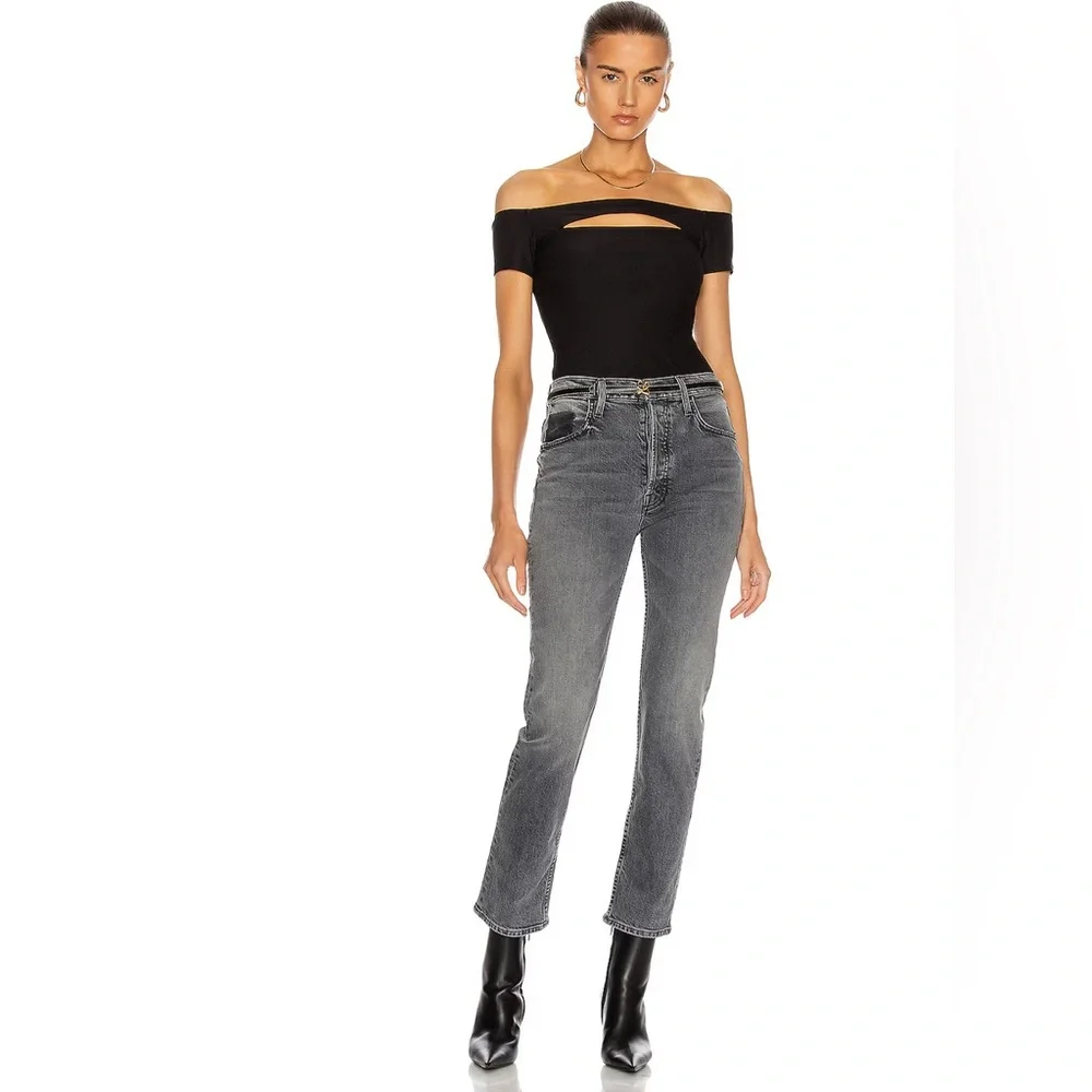 Mother The Tomcat Ankle Hitting The Pavement Wash Gray Size 30 - Picture 2 of 8